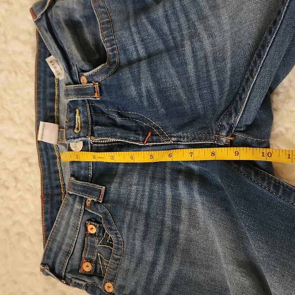 True Religion Jennie Mid Rise Curvy Skinny Jean Size 26 L 30 - Picture 12 of 13